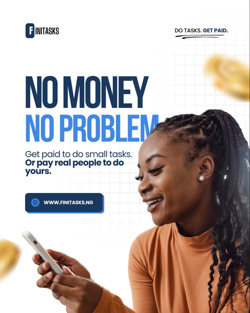 Finitasks's tweet photo. Your phone can do more than just keep you scrolling 👀📱
With FiniTasks, you can complete small tasks and get paid.
Do tasks. Get paid. Simple. 💸 https://t.co/2bd3YH49rS