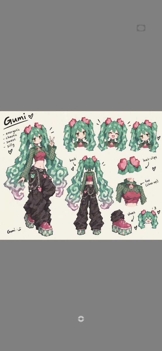 Blorbishjy's tweet photo. Gumi fanart @SayoriGumi https://t.co/Ig42N54wQn