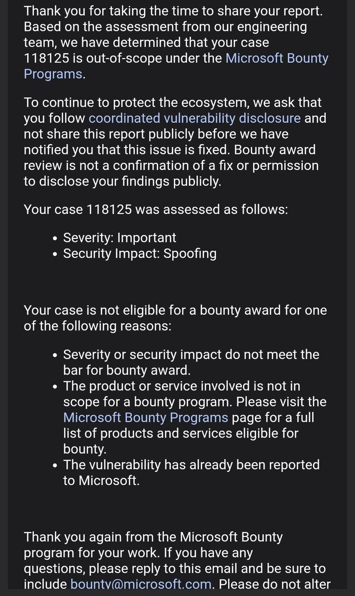 0xtruthlover's tweet photo. They triaged my finding and are currently fixing it—then called it out of scope for bounty rewards.
60k – yeah, sure! https://t.co/N3FnoDO15m