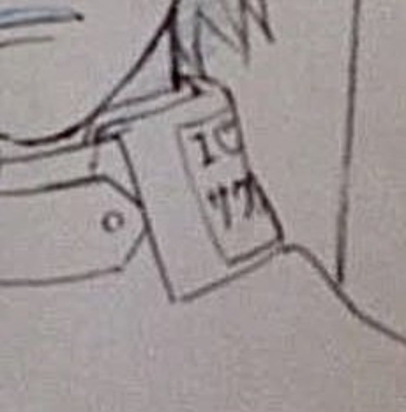 sasusakuworld's tweet photo. Lembrando aqui que o Sasuke tem um “EU AMO A SAKURA” costurada na sua capa https://t.co/dgfe5cUId3