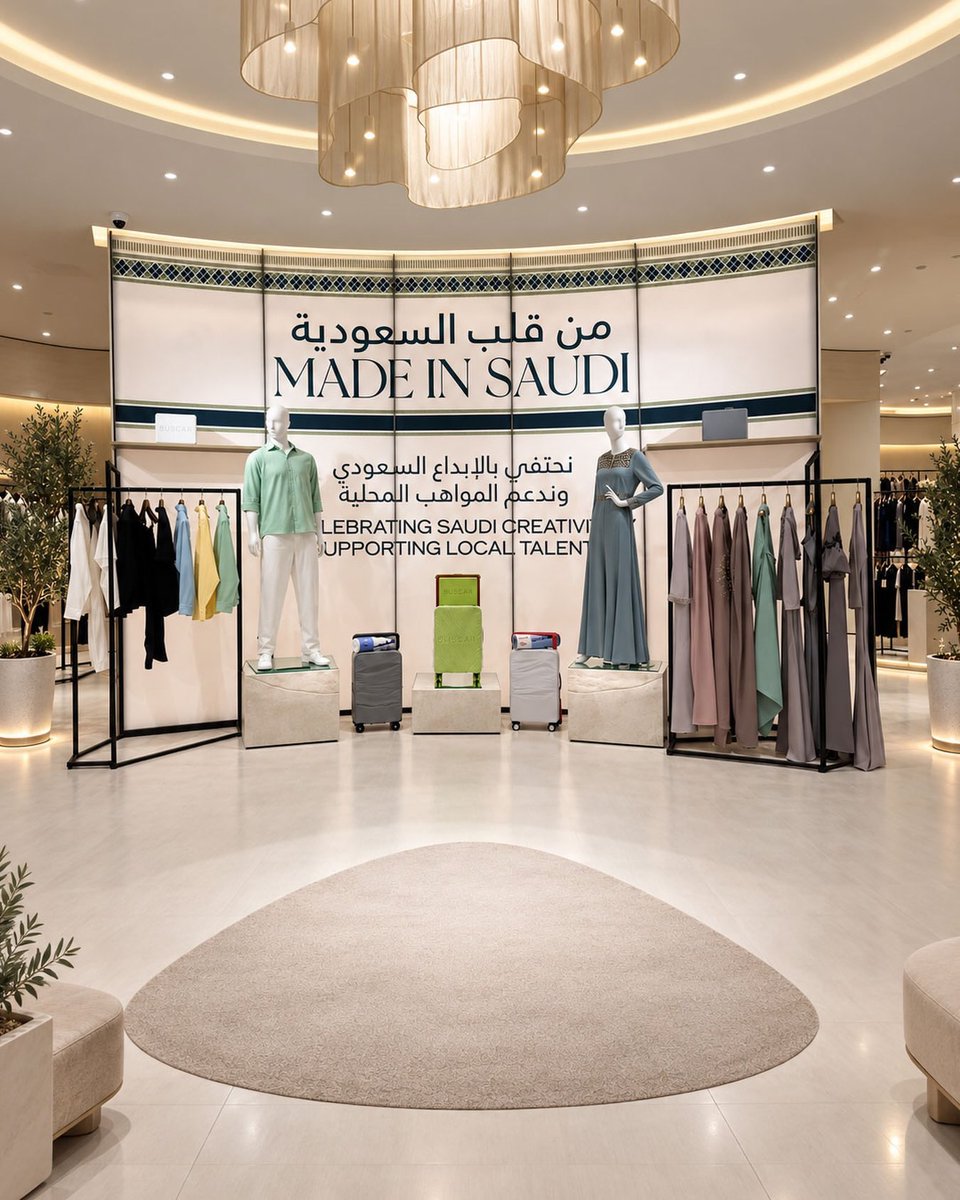 Buscarbrand's tweet photo. بوسكار بين أبرز المصممين السعوديين في بوب أب «من قلب السعودية» لدى رباعيات.

حيث يلتقي ��لتصميم السعودي في مساحة واحدة. 🟠

#من_قلب_السعودية https://t.co/w4G1mTuBxV
