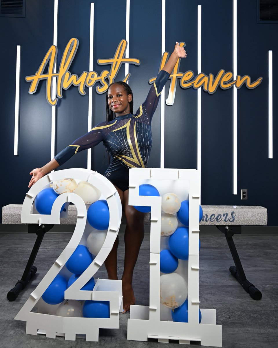 WVUGymnastics's tweet photo. HBD Amber! 🥳 https://t.co/i3pM2CSiS3
