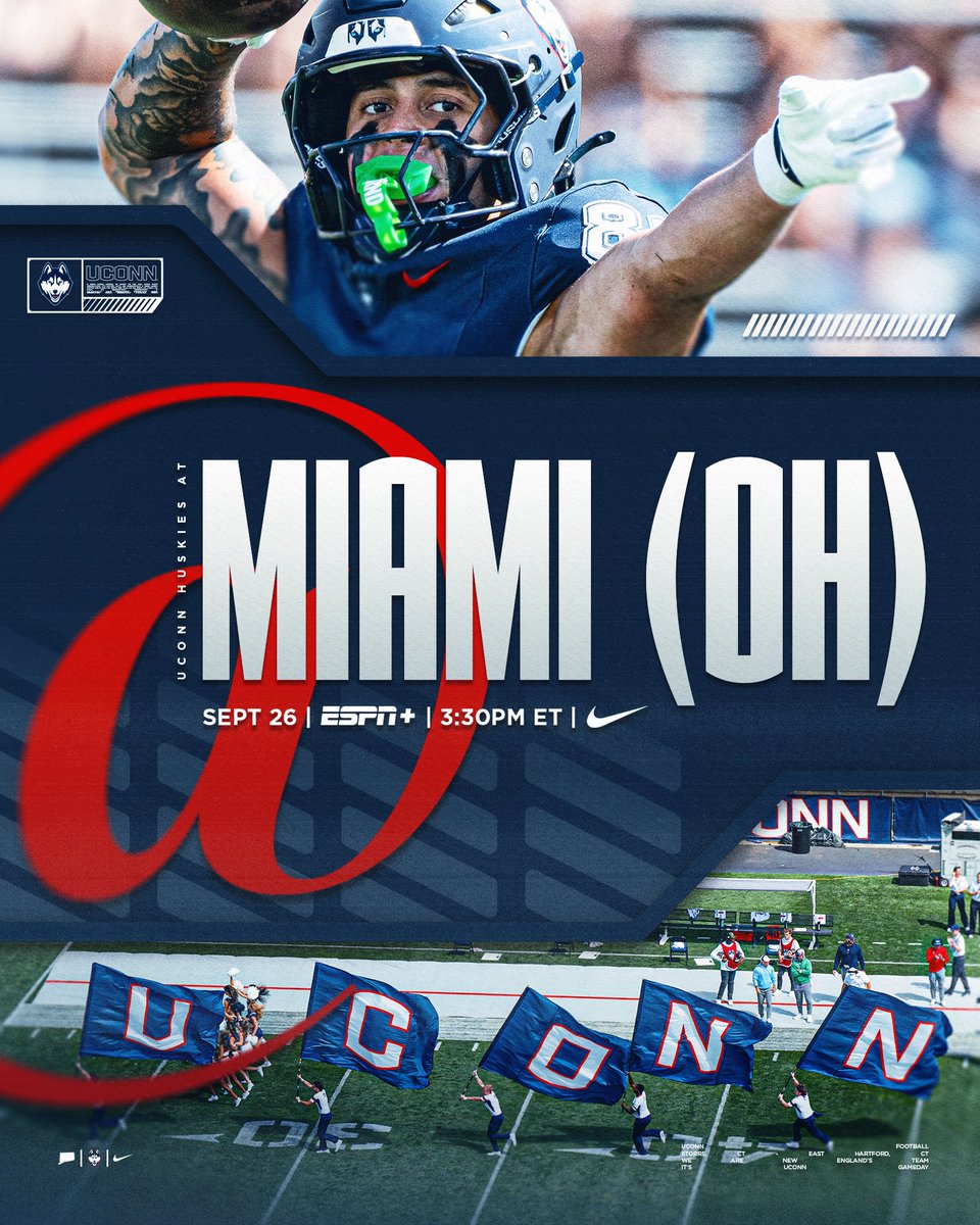 UConnFootball's tweet photo. 🐺 Game time Announcement 📢 https://t.co/tUwb8QMFeH