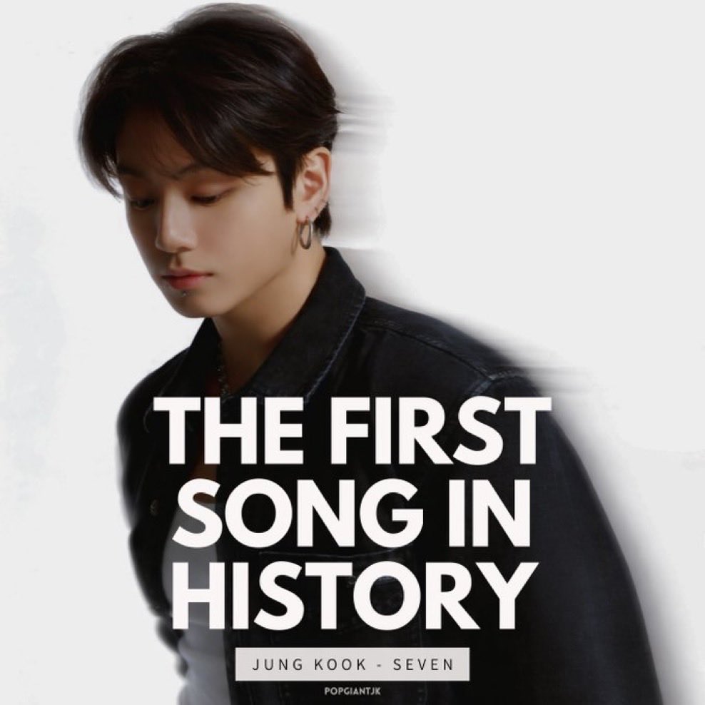 popgiantjk's tweet photo. 🇰🇷 | Jungkook's "Seven" is now the first song in history to spend over 1,000 days in the Top 10 of Spotify's South Korea. https://t.co/v6acR5lw5O