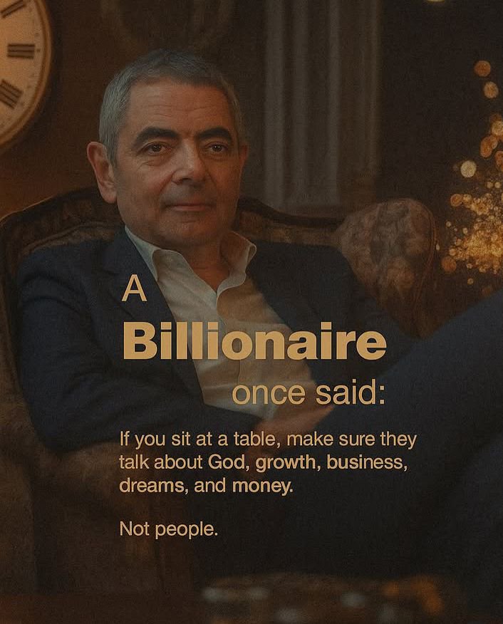 MansBible_'s tweet photo. Be in the table they talk about God, growth, business dream and money and not about people. https://t.co/E4UpGuACzj