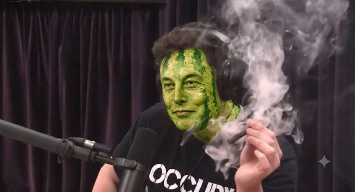 TheMelonMusk's tweet photo. “First we colonize Mars. Then we figure out why this melon has better range than a cyber truck" https://t.co/jCWFmXztHY