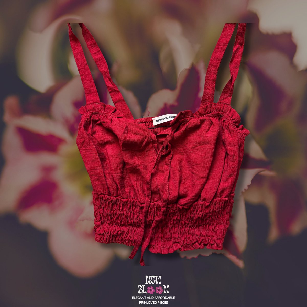 NewBloomNG's tweet photo. Chic red top available for sale 🌸
Size: UK 10/12
Price: N5,000 https://t.co/E8ptOPDpJk