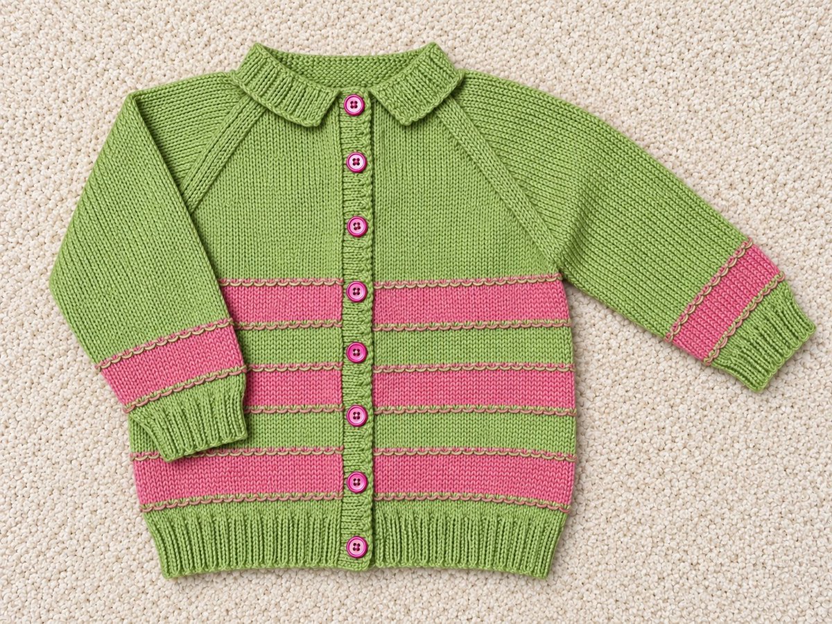 knitadventures's tweet photo. More baby clothes photo'd and ready to list! This is cotton yarn, it has a beautiful sheen and I love green and pink together 😍 https://t.co/ONBIVAto8i