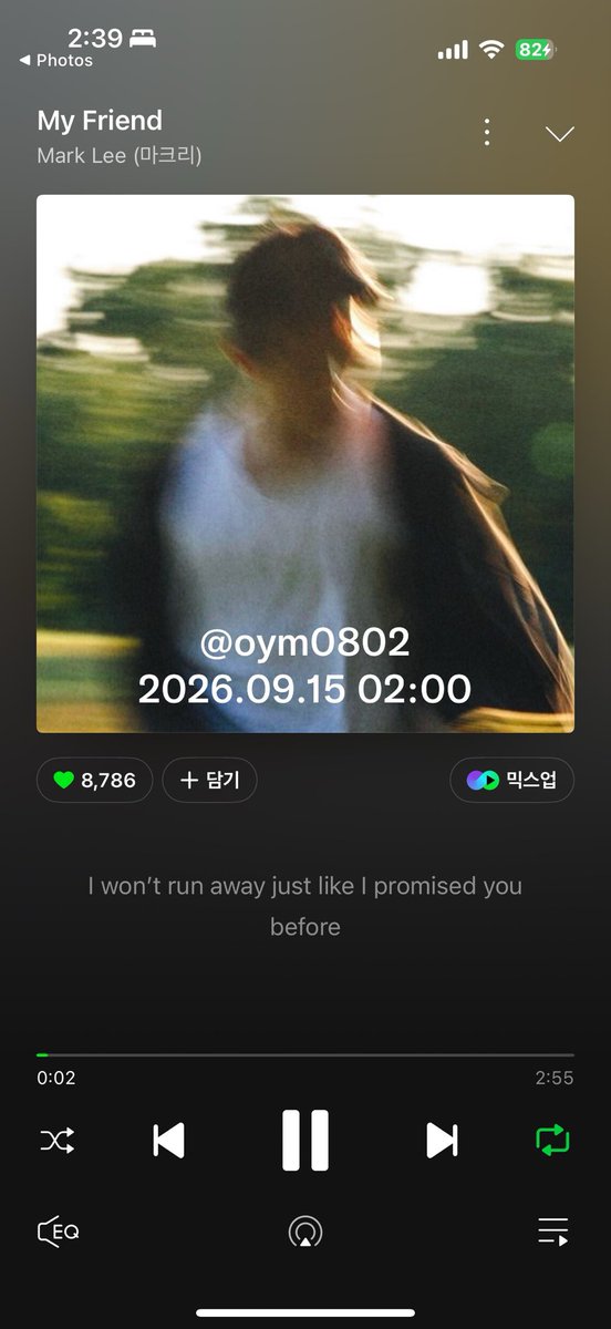 oym0802's tweet photo. @upperroomlabel #MarkLee #마크리 #MyFriend_MarkLee #MyFriend_Streaming https://t.co/I7IxVVxREf