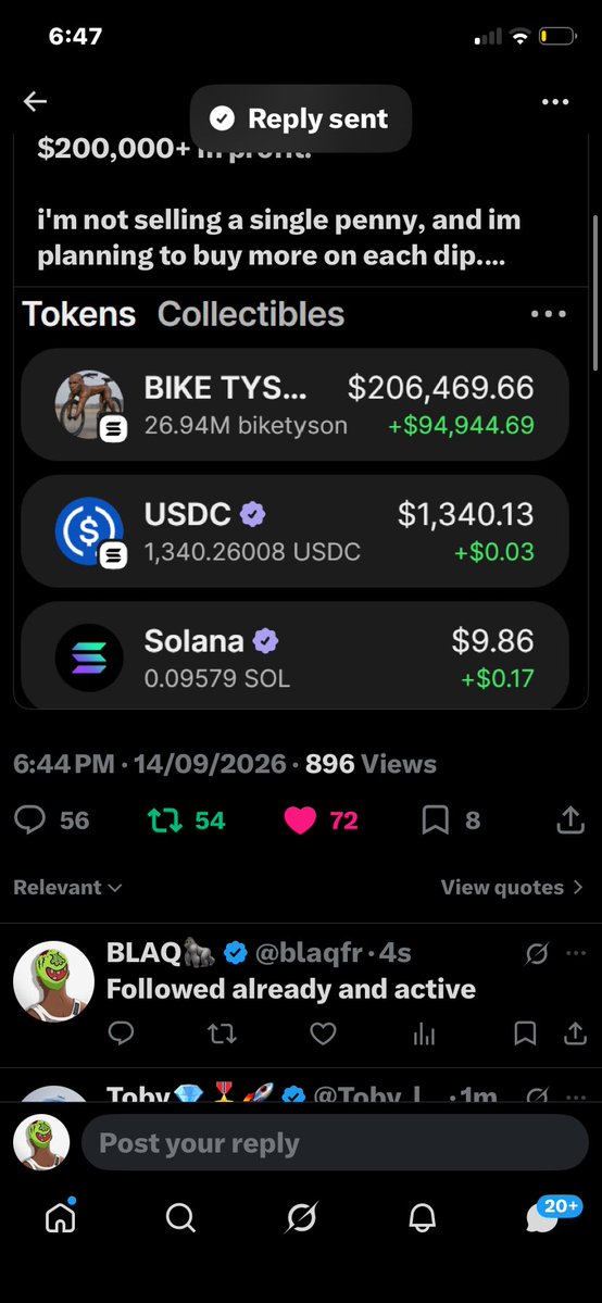 blaqfr's tweet photo. @garnachoszn17 Hope I get my first win from you today 

Really Manifesting a win 
$Sol address :

6HQ2MVusEhuCqvcDMsWuhJKYijAXn9tTk3EUMdGwqqB3 https://t.co/X1q3owS5TZ