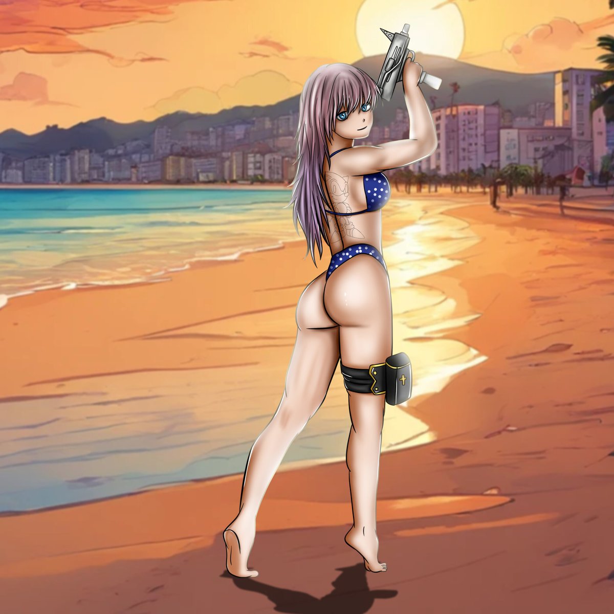 Gfx_Ava18's tweet photo. Taking a break from saving Eorzea for a little sun, sea, and target practice. Costa del Sol never looked so good. 🌅🔫✨
.
.
#FFXIV #FF14 #FinalFantasyXIV #FFXIVCommunity #FFXIVGlamour #CostaDelSol #FFXIVMachinist #MCH #Eorzea #MoonfireFaire #FFXIVArt #OCArt #AnimeArt #GamerGirl https://t.co/kGDDhWhOL1
