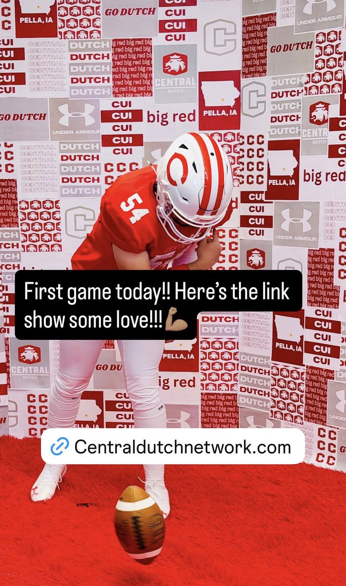 Ruben_jr_11's tweet photo. Here we goooo!! 🫡🏈 @CentralDutchFB https://t.co/2wkCVtxaqq