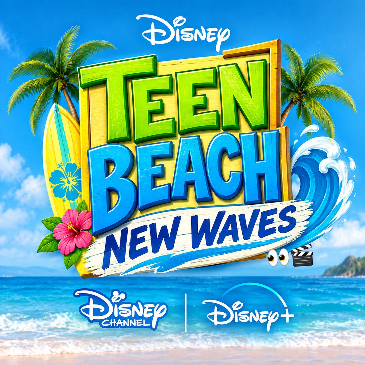 TeenBeachHQ's tweet photo. 🚨 SCOOP: Steve Carr is set to direct *Teen Beach: New Waves*, the new installment in the Disney franchise. 🌊👀

The project is starting to take shape behind the scenes. https://t.co/Oow2IQovcZ