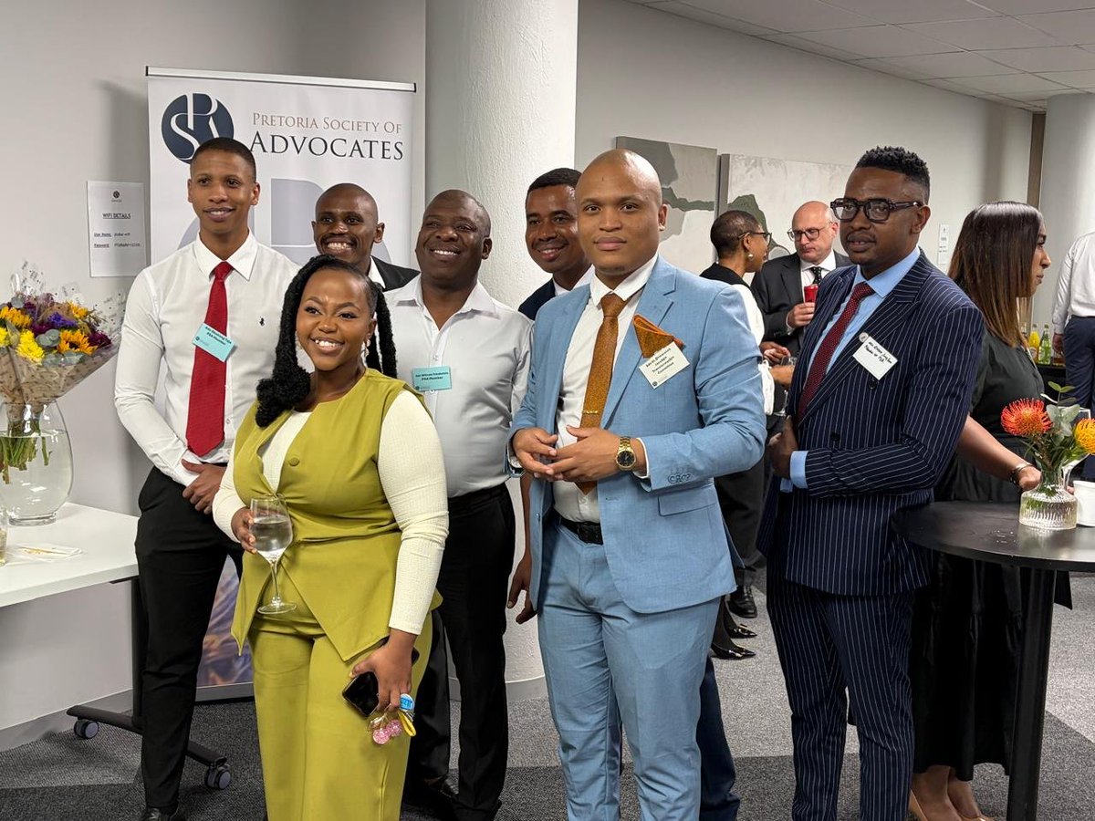 PretoriaBar_'s tweet photo. The Transformation Committee of the Pretoria Bar recently hosted a successful Meet &amp; Greet between our baby juniors, and members of the Pretoria Attorneys Association and the office of the State Attorney.

Thank you to PPS for sponsoring the event and providing the opportunity. https://t.co/nOuDvO32iw