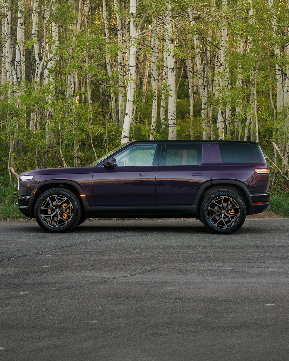 Rivian's tweet photo. The right wheel and tire setup might be the most underrated aspect of your build. 

Learn more about choosing what’s best on your R2 Launch Package at https://t.co/2opqO50aZe. https://t.co/mhb9QGnFUn