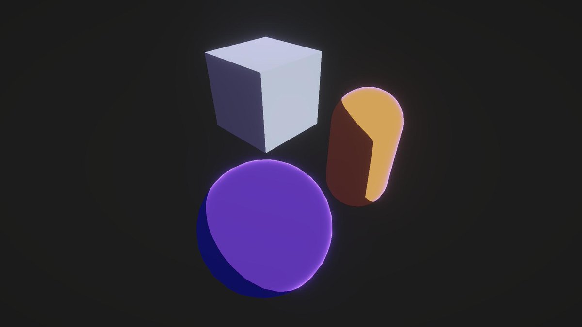 PandoraStudio_'s tweet photo. 툰 셰이더에 림 라이트를 섞어봤습니다.

#Unity #Shader #ToonShader #RimLight https://t.co/W8DMR8vTKr