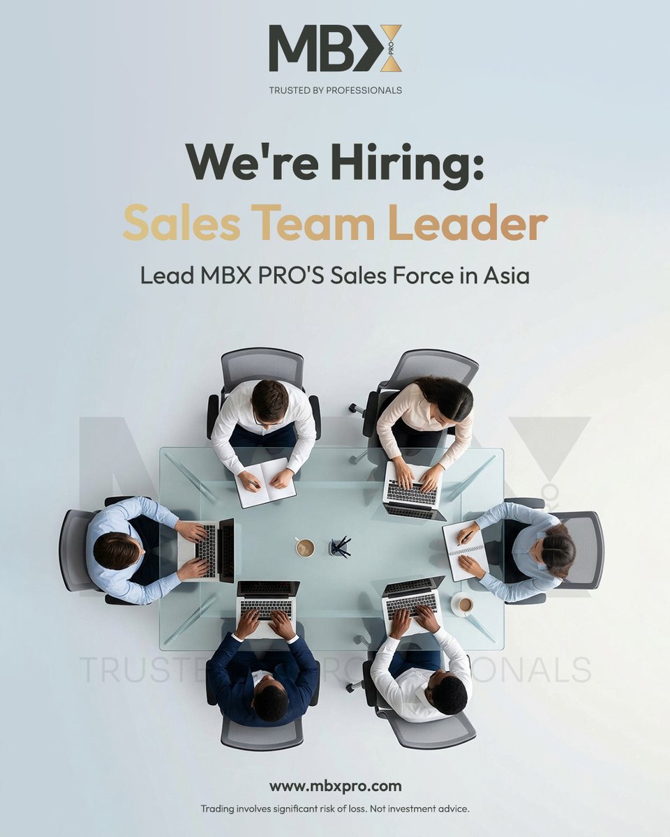 MBXProOfficial's tweet photo. 📢 We're Hiring: Sales Team Leader – MBX PRO 🌏

📍 Taiwan | Philippines | Malaysia | Thailand
💼 5+ years' sales experience, incl. 2+ years leading teams
Lead sales strategy, coach teams &amp; drive growth across Asia.
💰 Competitive pay + incentives | 📈 Leadership growth https://t.co/8PBASc2FMg