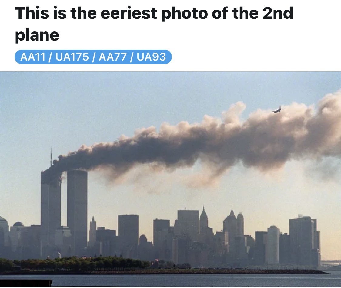 TWIGGYRNUSA's tweet photo. So many new pictures. I cannot imagine how those poor people felt aboard that aircraft.
#NeverForget #NoToMuslimsInUSA https://t.co/NjAHFqKYb5