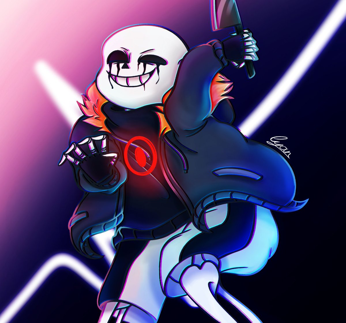 DrawsCyan's tweet photo. @CornMayor #KILLERSWEEP
The silly dude made it ❤️ https://t.co/kxGDYUboct