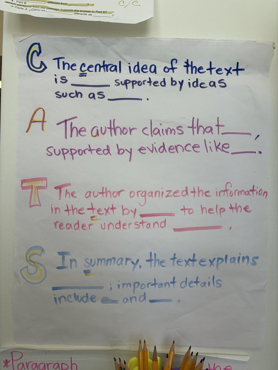 MarsiaTucci's tweet photo. Most nonfiction standards are hit when writing a summary #ELA #ESOL https://t.co/GrTa1MP7HN