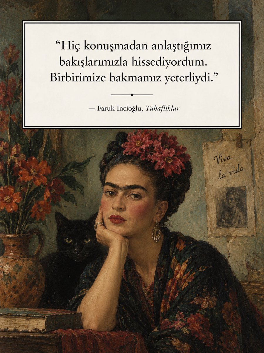 incioglu_faruk's tweet photo. “Hiç konuşmadan anlaştığımız bakışlarımızla hissediyordum.
Birbirimize bakmamız yeterliydi.”

— Faruk İncioğlu, Tuhaflıklar

#Tuhaflıklar #Farukİncioğlu #Kitap #KitapAlıntıları #kitapsozleri https://t.co/dRNQM211Me