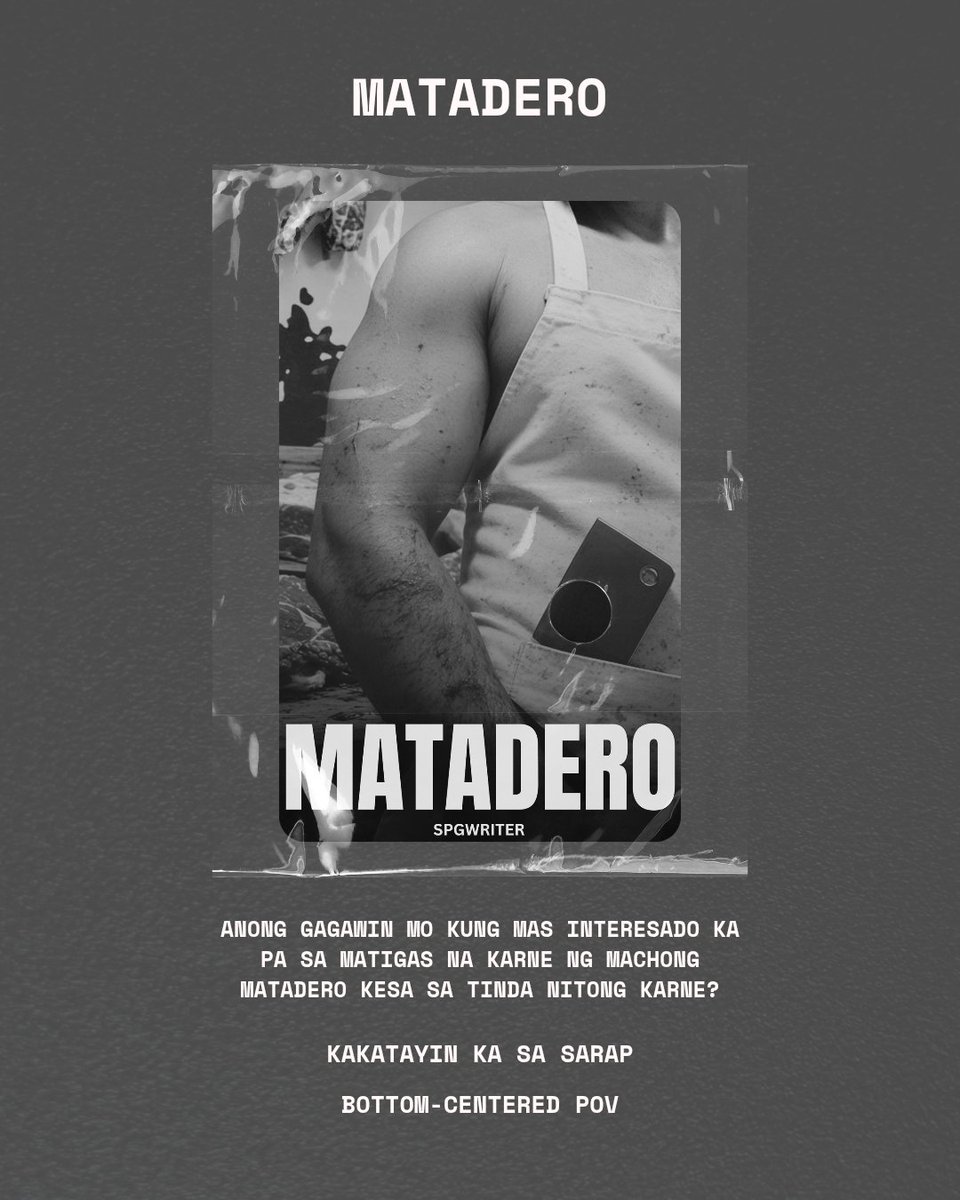 spgwriter's tweet photo. MATADERO | Soon
Arc 1: Ang Pagkahumaling sa Laman

It will be available after V7 Arc 3 of MARVIN. 

May discounted price ang lahat ng nag avail ng presale ng Arc 3. Sorry talaga sa delay, I just need to write this idea para makapag pokus balik kay papa Marvin. https://t.co/4HWlROn50j