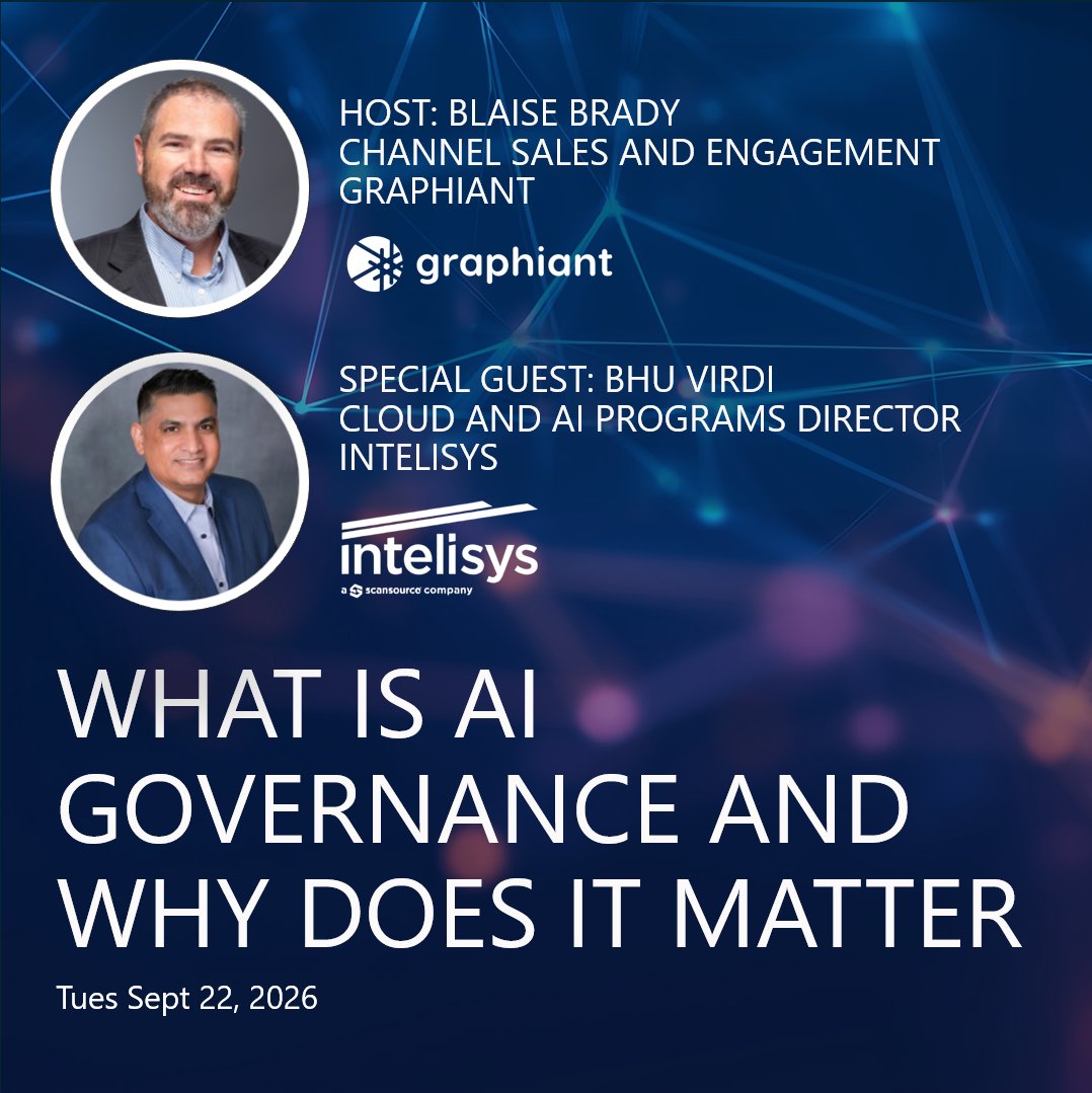 GraphiantHQ's tweet photo. Conversations about AI isn't new, but one of the most interesting questions isn't necessarily which AI platform they're choosing. 
 
It's -> Is the infrastructure underneath it ready? 💡
 
More Info on our upcoming webinar here: https://t.co/dkKrGBT1Pt https://t.co/BVSXBvCVA4