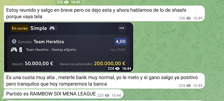 AlertaTipsters's tweet photo. A parte que no se que juego es "RaiMbow" ni "Raibow", si pongo a mi padre a pronosticar a equipos que solo es ganador y perdedor, acertaría muchísimo mas que este tio.
Cuotas editadas✅
Cantidades editadas ✅
Ganar alguna apuesta ❌
Reventar el bank de la gente ✅
#Ndobets https://t.co/eUE0U60z1k