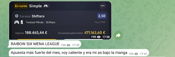 AlertaTipsters's tweet photo. A parte que no se que juego es "RaiMbow" ni "Raibow", si pongo a mi padre a pronosticar a equipos que solo es ganador y perdedor, acertaría muchísimo mas que este tio.
Cuotas editadas✅
Cantidades editadas ✅
Ganar alguna apuesta ❌
Reventar el bank de la gente ✅
#Ndobets https://t.co/eUE0U60z1k