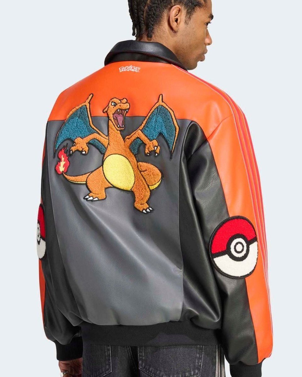 SneakerShouts's tweet photo. Dropped Early: Pokémon x adidas Originals 8 Ball Jackets 🔥 

SHOP HERE: https://t.co/MwQDZnmTiQ https://t.co/V6ic9l0ASQ