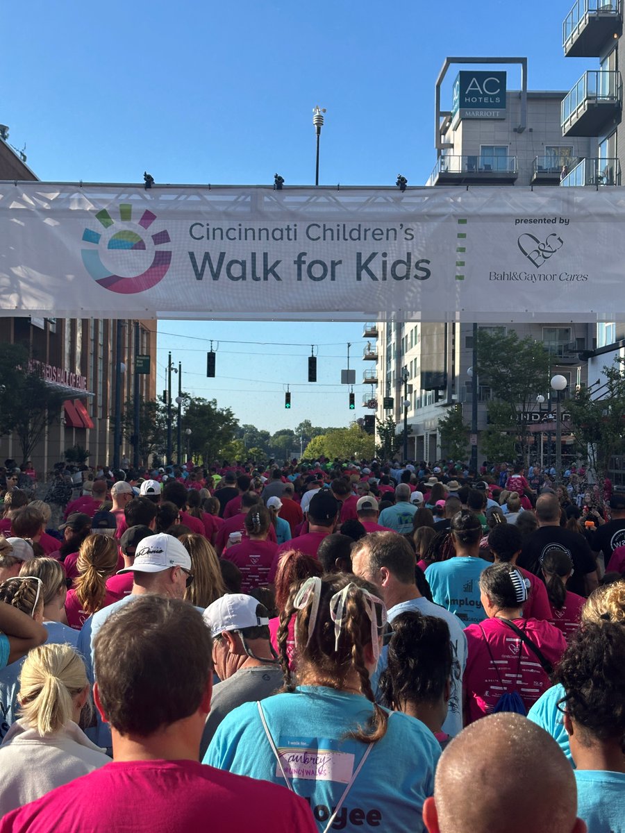 GreenSkyProgram's tweet photo. GreenSky was proud to partner with @CincyChildrens  this year as a sponsor of their annual Cincinnati Children's Walk for Kids. 

GreenSky Cares took part, and it was beautiful to see the community rally around Cincinnati Children's Hospital, its patients, and their families. https://t.co/5bP0z11T5R