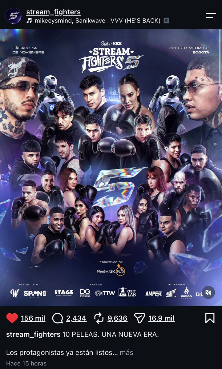 jil4k's tweet photo. El stream fighter 5 está más viral , mínimo llega a 10M de visualización el día del evento https://t.co/JBe3znWhUD