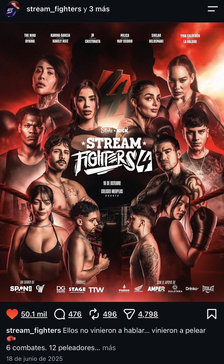 jil4k's tweet photo. El stream fighter 5 está más viral , mínimo llega a 10M de visualización el día del evento https://t.co/JBe3znWhUD