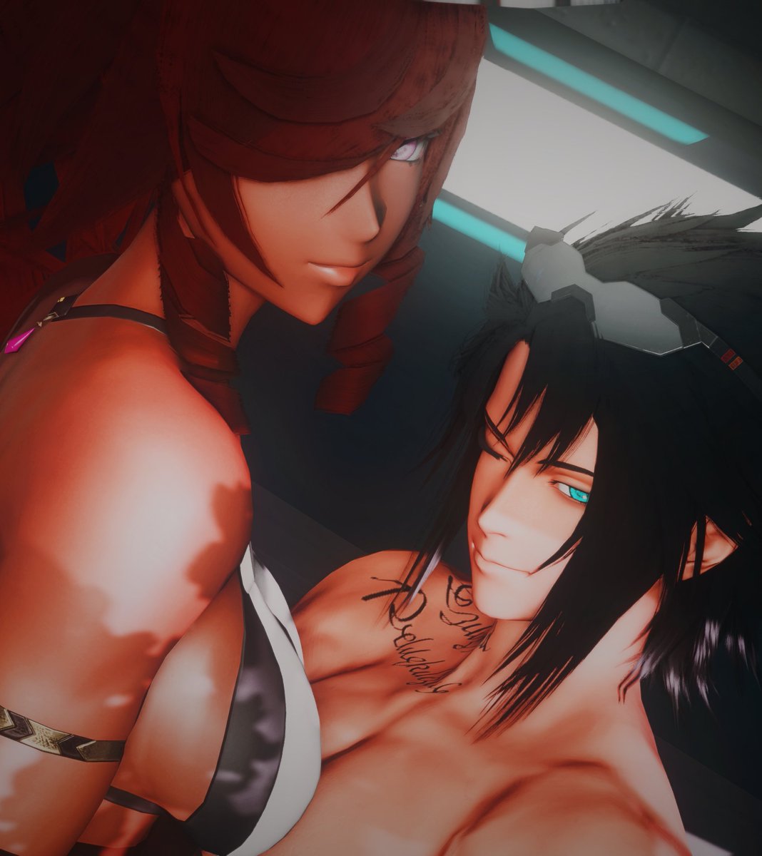 SilverSoul_PSO2's tweet photo. Bit more of a spicier screenshot than usual!~
Hung out with the wonderful @UmeboshiUne at a private hot spring~
#PSO2 #PSO2_SS #PSO2_NGS #PSO2_NGS_SS https://t.co/2enykVyklj