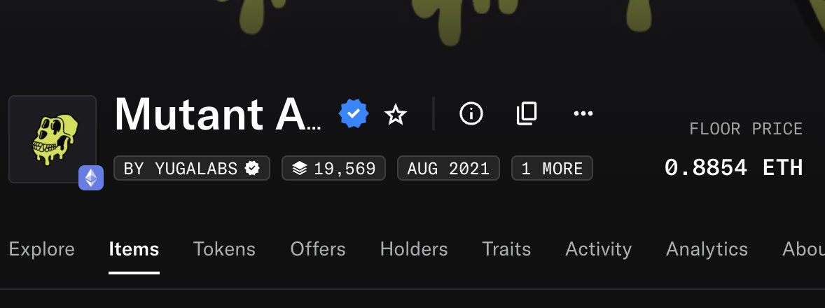 0xmj_'s tweet photo. You have 0.9 eth, what do you buy

Argonaut or MAYC https://t.co/ZjlQkwoRQx