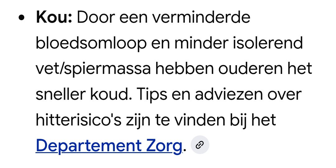 Dezerealist's tweet photo. @superjan Als je oud bent dan is het automatisch regelen van je temperatuur iets moeilijker voor het lichaam. https://t.co/M0a6S9PLry