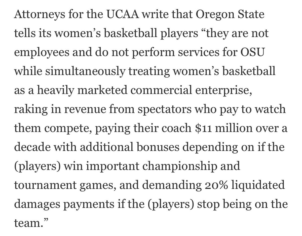 WinterSportsLaw's tweet photo. The PCSA is the hot topic in the college athletics legal world.

But this hearing (and others like it) on athlete employment could end up being more consequential.

It will be interesting to see how a state employment relations board views NIL payments from a school to athletes. https://t.co/AZ0aezfNcU