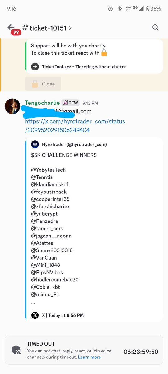 chidexdbillionz's tweet photo. OBSERVATION NO BE CRIME 

@hyrotrader_com just announced winners for the acct giveaway and guess what 😅

The are banning everyone from claiming the acct. And, they set a 1 week claim duration which the ban also has 

This is broadday light scam and we will not let it stand https://t.co/OtDTurNpHU