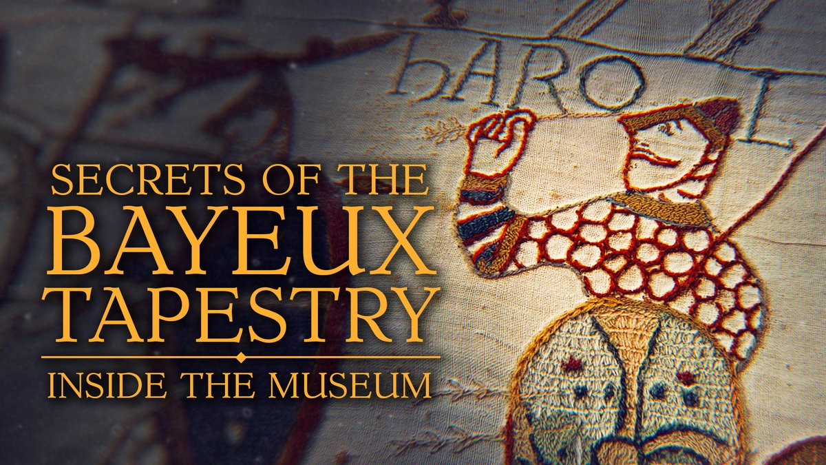 envypost's tweet photo. Secrets of the Bayeux Tapestry: Inside the Museum airs tonight at 9pm on @BBC Two!

Go behind the scenes of its historic move to the British Museum and discover the scientific analysis uncovering its secrets.

Post-Production: ENVY
Production Company: @blastfilms https://t.co/hSz03sNykG