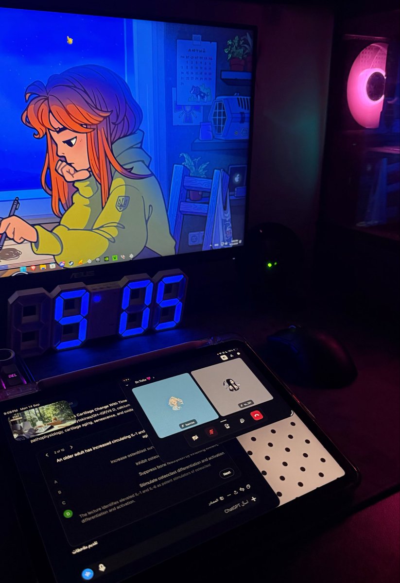 PearlIy7's tweet photo. Night study be like https://t.co/TOiKtnTECv