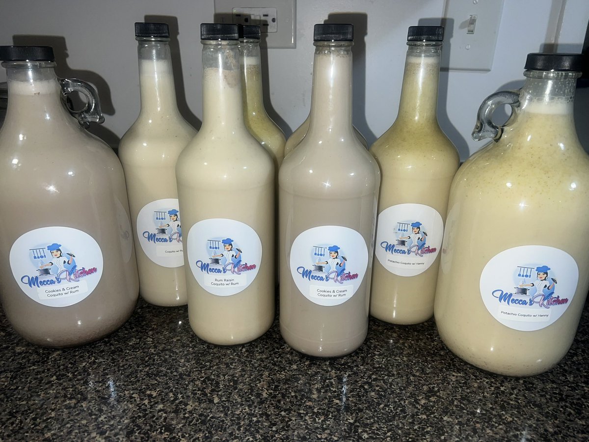 Mecca_Starr's tweet photo. Coquito Season starts back September 28th π₯³π₯³ Taking pre-orders on September 21st π #MeccasKitchen https://t.co/XAtNXjwAzP