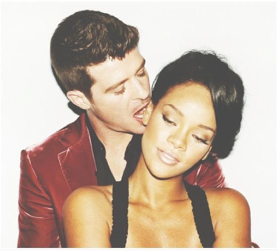 luanwantsu's tweet photo. Rihanna and Robin Thicke for GQ, 2007 https://t.co/timSVJuhS6