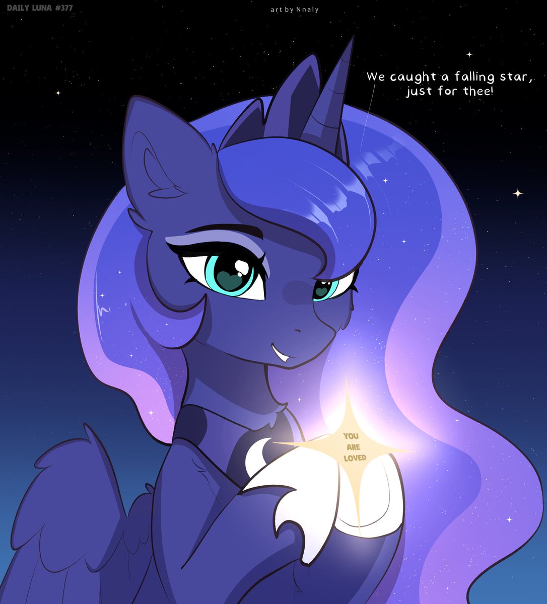 NnalyArt's tweet photo. Day 377 of drawing Princess Luna

#mlp #mylittlepony #dailyluna https://t.co/cYFsQBT0Gf