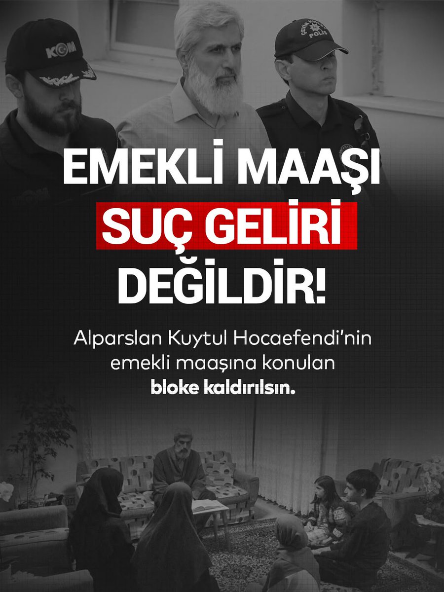 HilalGirvat's tweet photo. AlparslanHoca MaaşınaBloke
#FurkanaSistematikZulüm
EmekliMaaşına BlokeZulmü https://t.co/LH838HXXNs