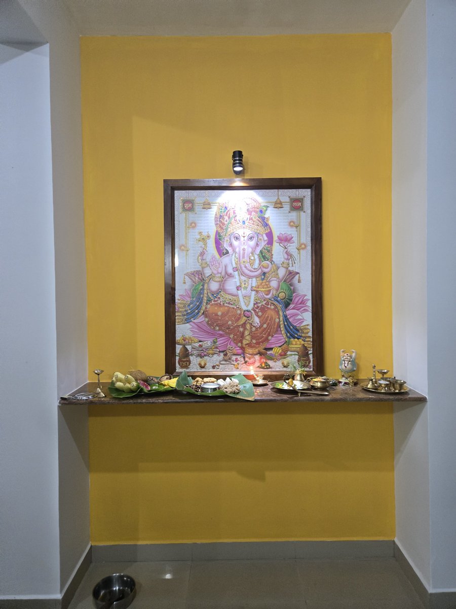 Shrirangesh537's tweet photo. New starts, grounded energy, and positive vibes only. Happy Vinayaka Chaturthi! 🙏

Today celebration at our house happy vinayagar chaturthi everyone 🎉🎊🎊

​#VinayakaChaturthi ​#GaneshChaturthi​#GaneshUtsav ​#GanpatiBappaMorya #photooftheday https://t.co/g0d9QAv379