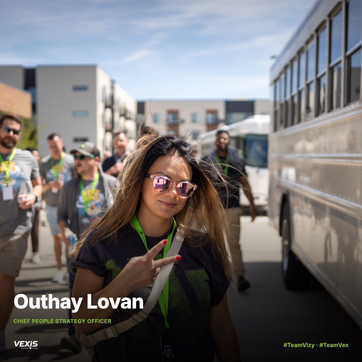 GetVexis's tweet photo. Outhay Lovan serves as Chief People Strategy Officer at VizyPay, with a background spanning HR client experience, employee engagement, and HR operations before stepping into strategy leadership.

That range gives her a clear read on what makes a workplace actually work, not just look good on paper.

She's part of the team shaping the people and culture foundation VEXIS is being built on.

#TeamVizy #TeamVex #PeopleStrategy #Culture #IowaBusiness
