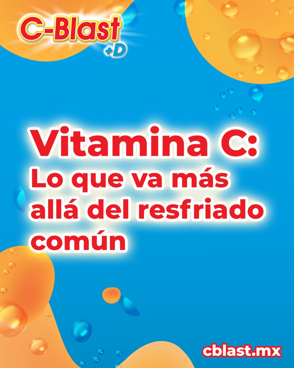 c_blastmx's tweet photo. La mayoría conoce la vitamina C por los resfriados. Pero su rol en el cuerpo va mucho más profundo. 🔬

Todo eso. En polvo. En tu vaso de cada mañana.
3 cajas por $180 → https://t.co/yGYJwhkQFs 🇲🇽

#vitaminaC #suplementoalimenticio #salud #cblast https://t.co/8EOrK0owIK