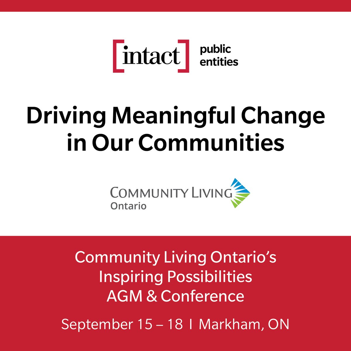IntactPE's tweet photo. We're excited to attend Community Living Ontario's Inspiring Possibilities AGM &amp; Conference. 

As a recent strategic partner of CLO, we're looking forward to connecting with the leaders, advocates, and community members working to build stronger, more inclusive communities. https://t.co/jKFRvkJvjn