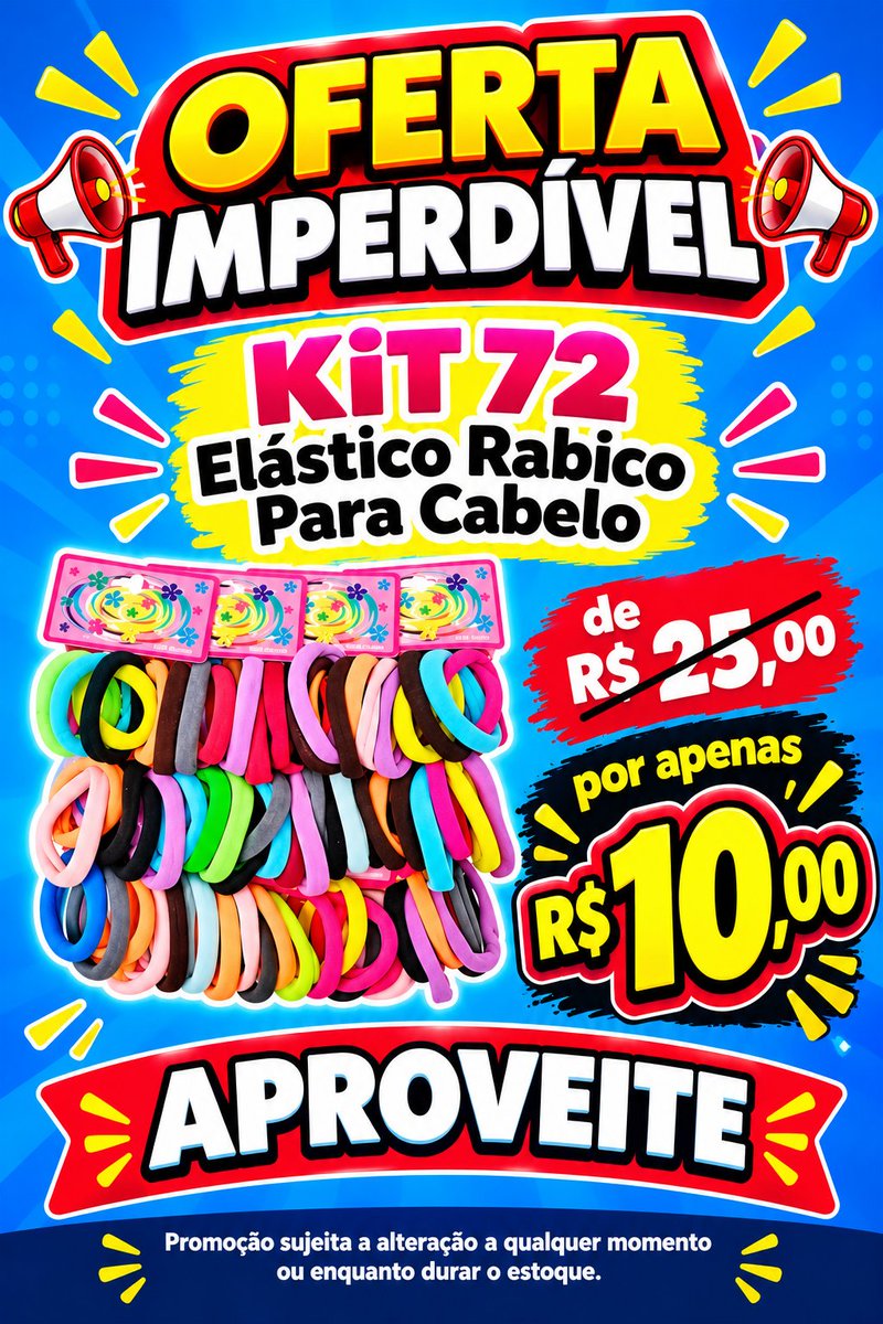 PaulaAmara29944's tweet photo. 🚨𝐎𝐅𝐄𝐑𝐓𝐀  𝐃𝐎 𝐃𝐈𝐀🚨

KiT 72 Elástico Rabico Para Cabelo 

🔥De 25,00 por apenas 10,00🔥

https://t.co/YBOzVjfeIB
𝐂𝐋𝐈𝐐𝐔𝐄 𝐀𝐐𝐔𝐈👆👆 
𝐏𝐀𝐑𝐀 𝐂𝐎𝐌𝐏𝐑𝐀𝐑 𝐄𝐒𝐒𝐄 𝐏𝐑𝐎𝐃𝐔𝐓𝐎

#shopee #rabico
#xuxinha
#elastico https://t.co/PehylK32et