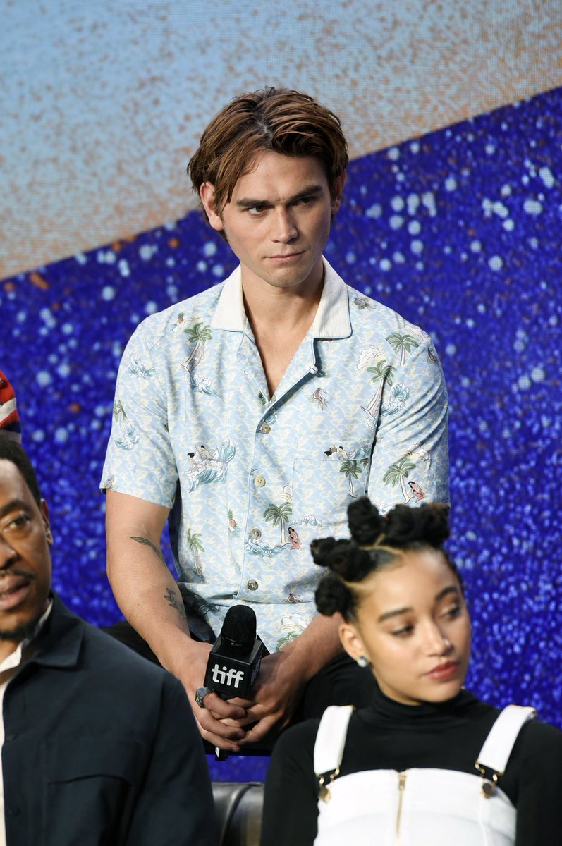 StoneJCates's tweet photo. 📸: #StoneCates at “The Skin We Live In” press conference at the 2026 Venice International Film Festival. #SkinWeLiveInMovie https://t.co/hJTHx2T4ea
